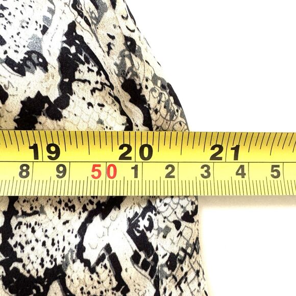 Reformation Women’s Samson 100% Silk Snakeskin Print High Waist Pants - Picture 8 of 12